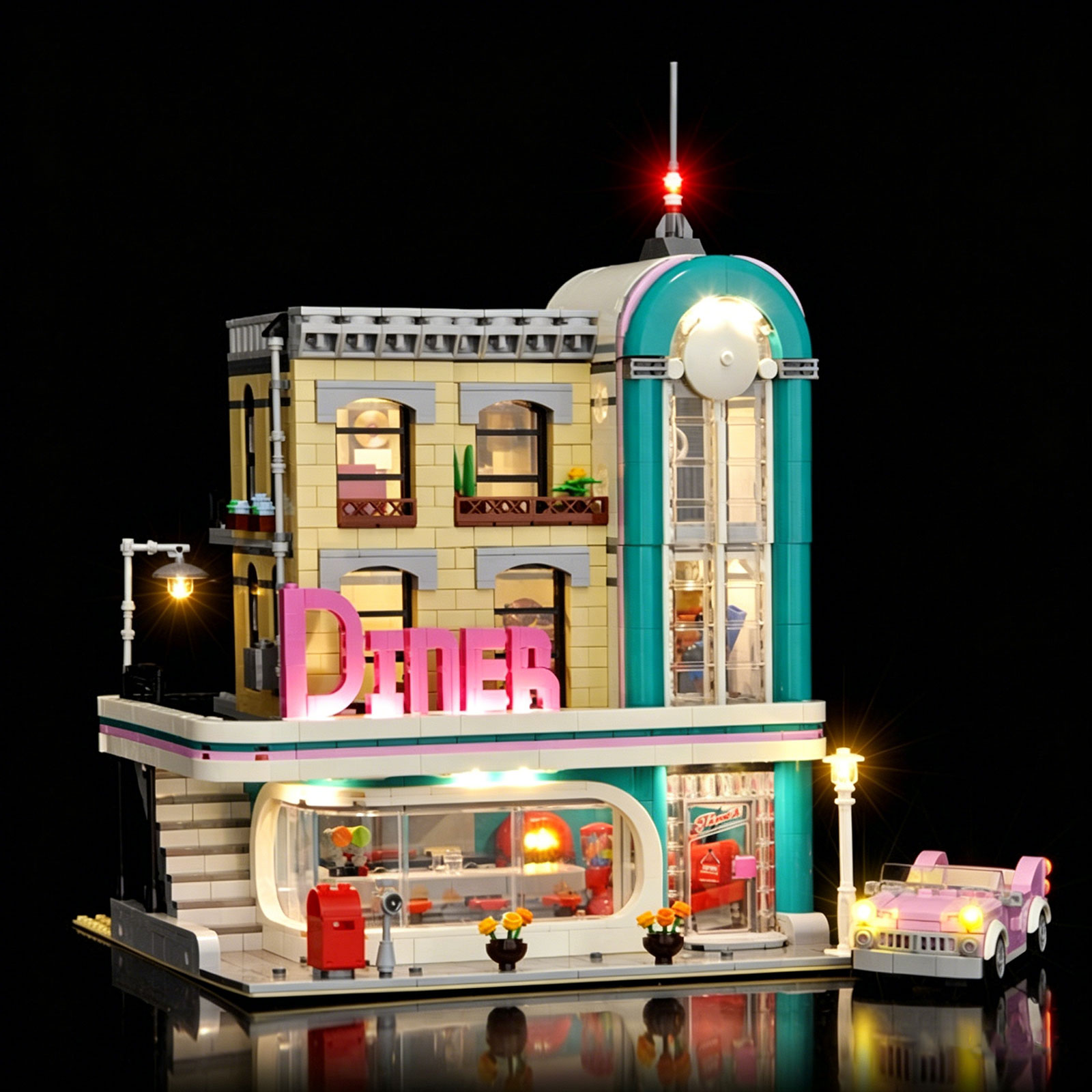Model Kit Manual - Kit d'éclairage LED LYBMTWF compatible avec