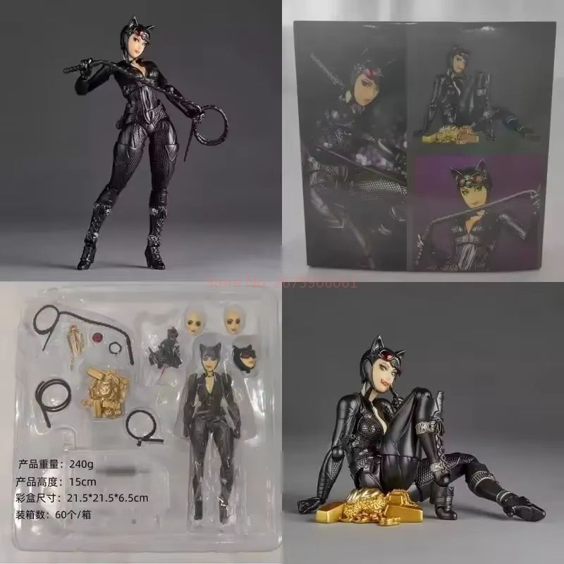 Model Kit Harley Quinn - Figurine de collection Revoltech Catwoman DC