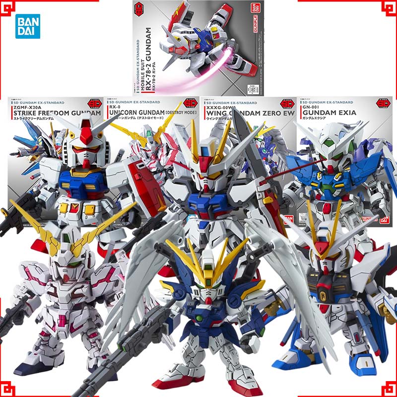 Model Kit Wing Zero - Kit de modélisme Bandai Gundam SDEX