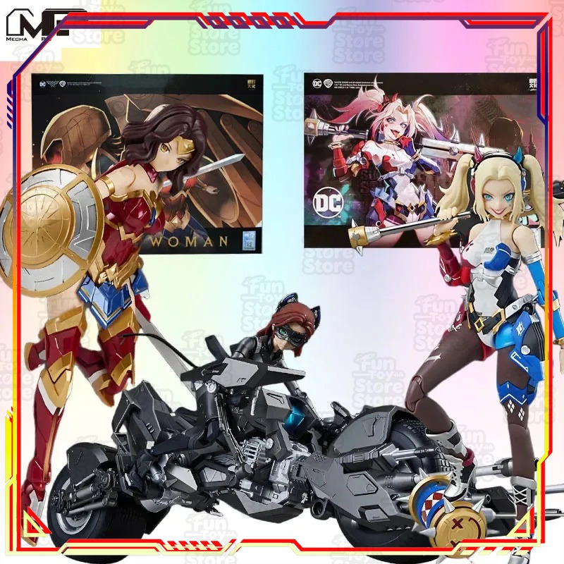 Model Kit Harley Quinn - Figurine d'action Mecha Pig CATWOMAN, kit