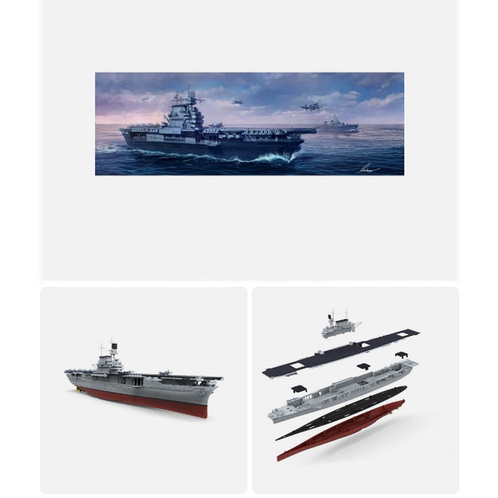 Model Kit Uss Enterprise - Meng PS005 Maquette de porte-avions US