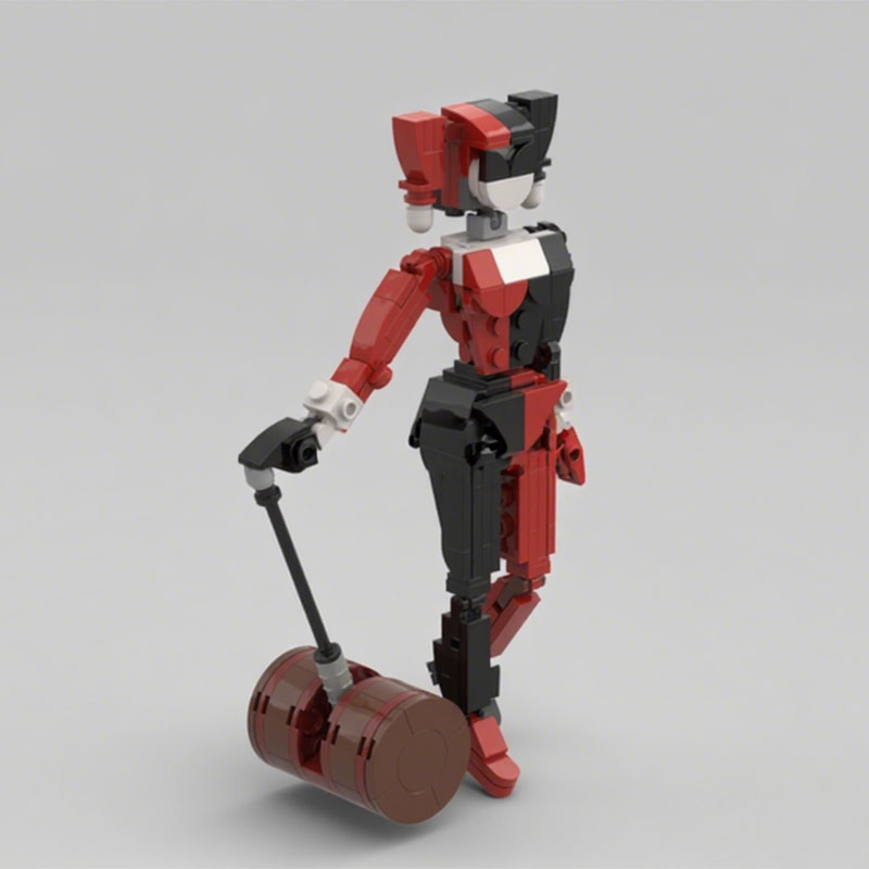 Model Kit Harley Quinn - 183 pièces MOC Figurine articulée Harley