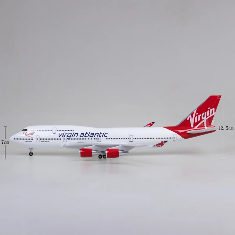 Modèle d'avion Virgin Atlantic - Model Kit Medabots avis et prix