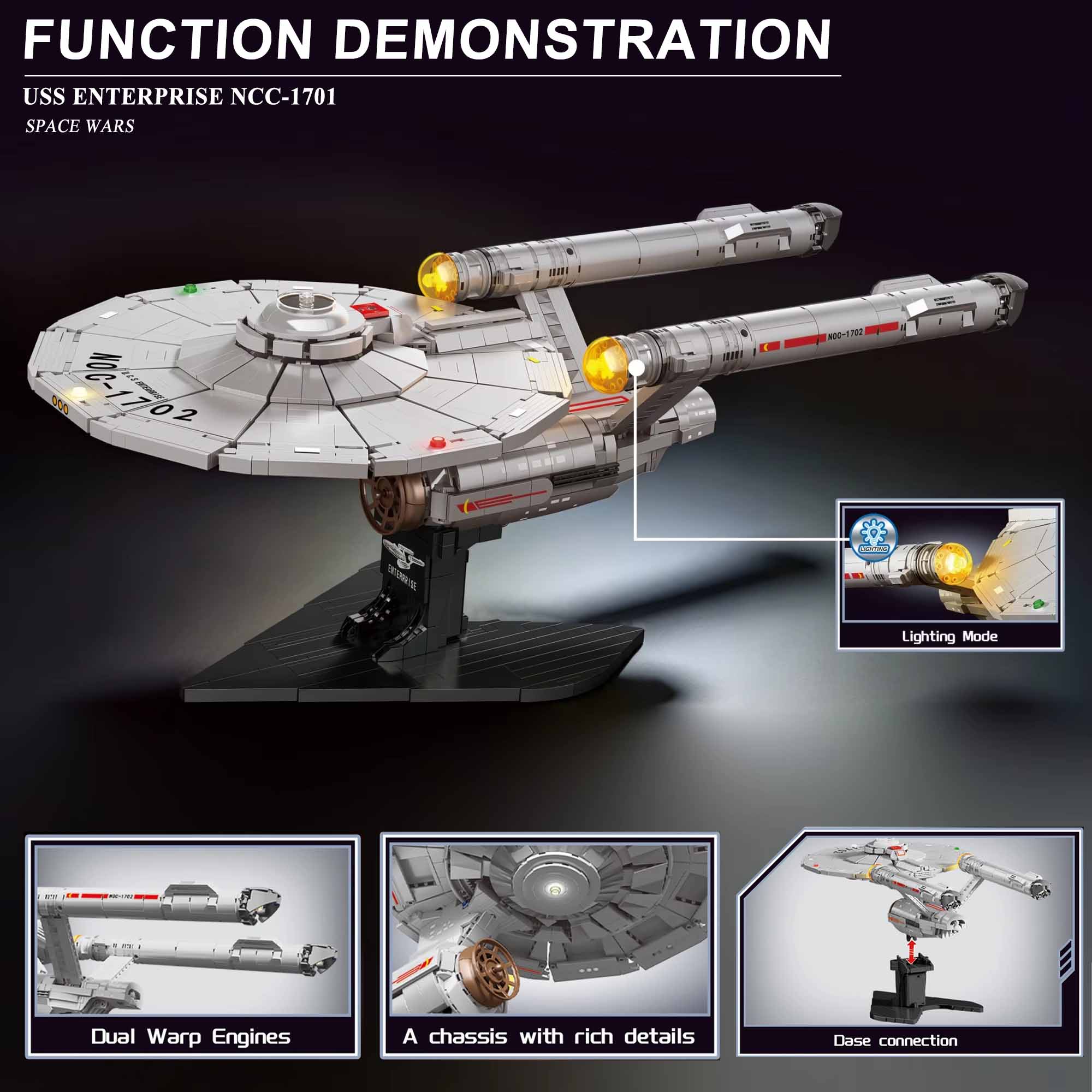 Jeux de construction Star Trek - Model Kit Uss Enterprise avis et prix