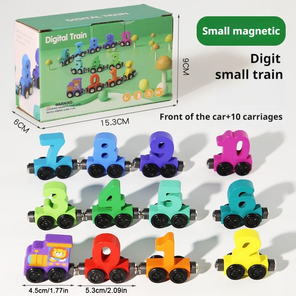 Train magnétique en bois avec  - Model Kit Train avis et prix