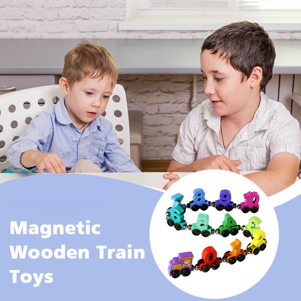 Train magnétique en bois avec  - Model Kit Train avis et prix