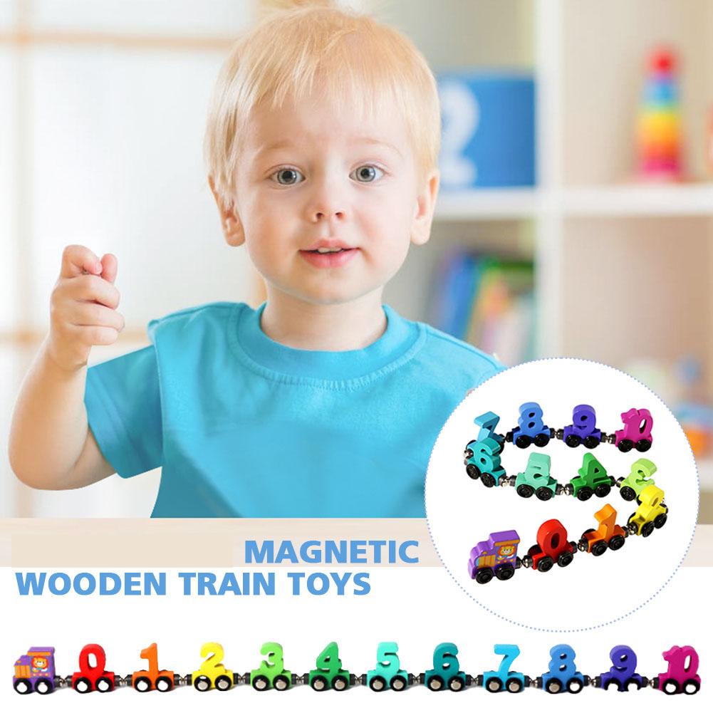 Train magnétique en bois avec  - Model Kit Train avis et prix
