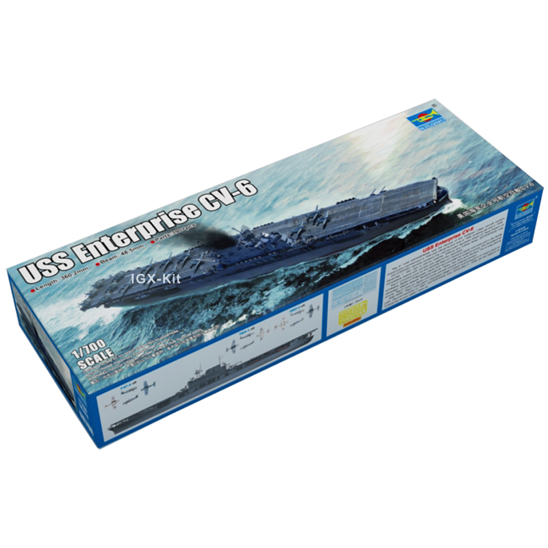 Trumpeter 06708 1/700 USS Ente - Model Kit Uss Enterprise avis et prix
